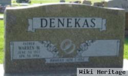 Warren M. Denekas