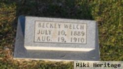 Beckey Welch