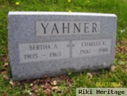 Bertha A. Wyland Yahner