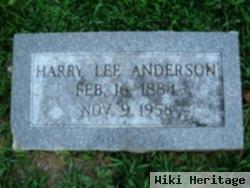 Harry Lee Anderson