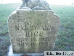 Nancy Ann Rice