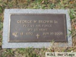 George W Brown, Sr