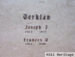 Frances V Verklan