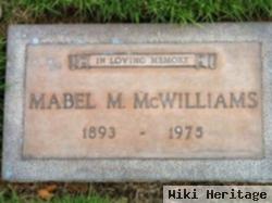 Mabel M Mcwilliams