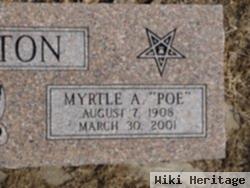 Myrtle A. "poe" Newton
