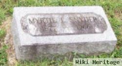 Myrtle L "myrtie" Snyder