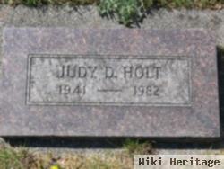 Judy D Holt