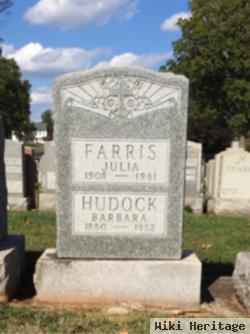 Julia M Hudock Farris