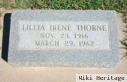 Lillia Irene Thorne