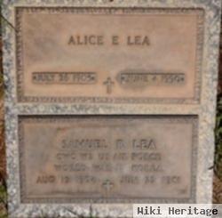 Alice E. Lea