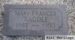 Mary Frances Miller Waddle