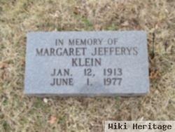 Margaret Jefferys Klein