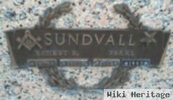 Ernest R Sundvall