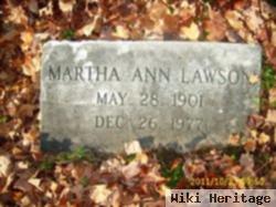 Martha Ann Foley Lawson