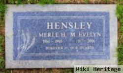 Merle Herbert Hensley