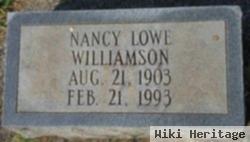 Nancy Eugenia Lowe Williamson