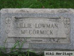 Lillian M Lowman Mccormick