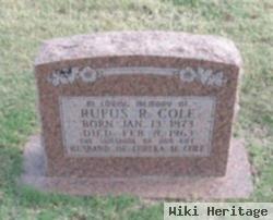 Rufus R. Cole