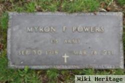 Myron F Powers