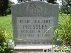 Elsie Holbert Pressley