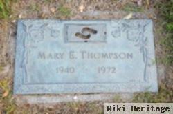 Mary E. Thompson