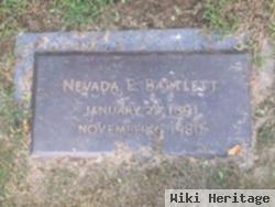 Nevada E Bartlett