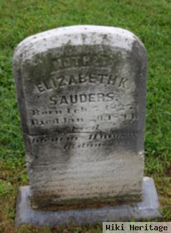 Elizabeth K. Newcomer Sauder