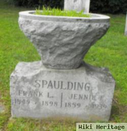 Jennie E Spaulding