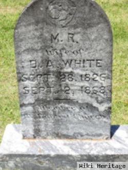 Margaret R. Williams White