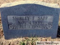 Shirley F. Sapp