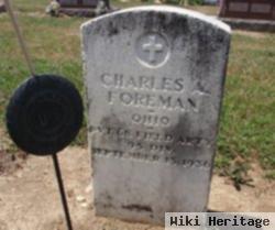 Charles A Foreman