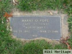 Harry O. Pope
