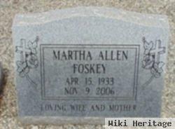 Martha Allen Foskey