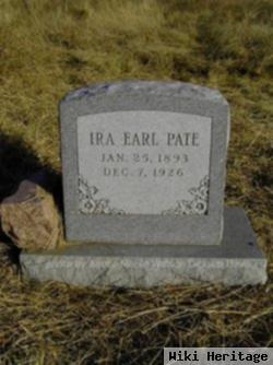 Ira Earl Pate