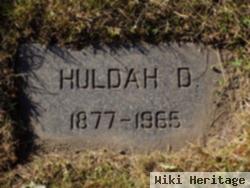 Hulda D Sorensen