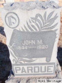 John M Pardue