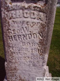 Rhoda Jones Herndon