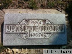 Jeanette Hazel Long Recher