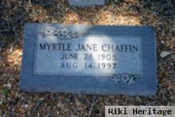 Myrtle Jane Chaffin