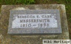 Rebecca E Carr Messersmith