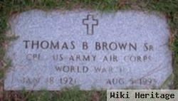 Thomas B Brown