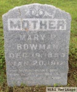 Mary Paitson Bowman