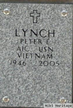 Peter E Lynch