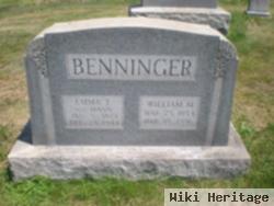 Emma F. Mann Benninger