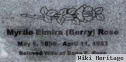 Myrtle Elmina Berry Rose
