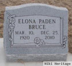 Elona "sally" Paden Bruce