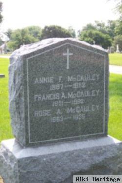 Rose Ann Connolly Mccauley