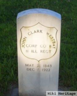 Corp John Clark Westbay