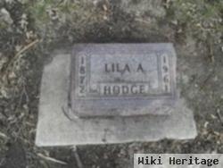 Lila A Hill Hodge