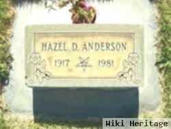 Hazel D. Anderson